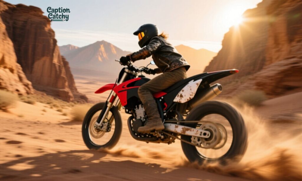 Β Adventure Bike Captions