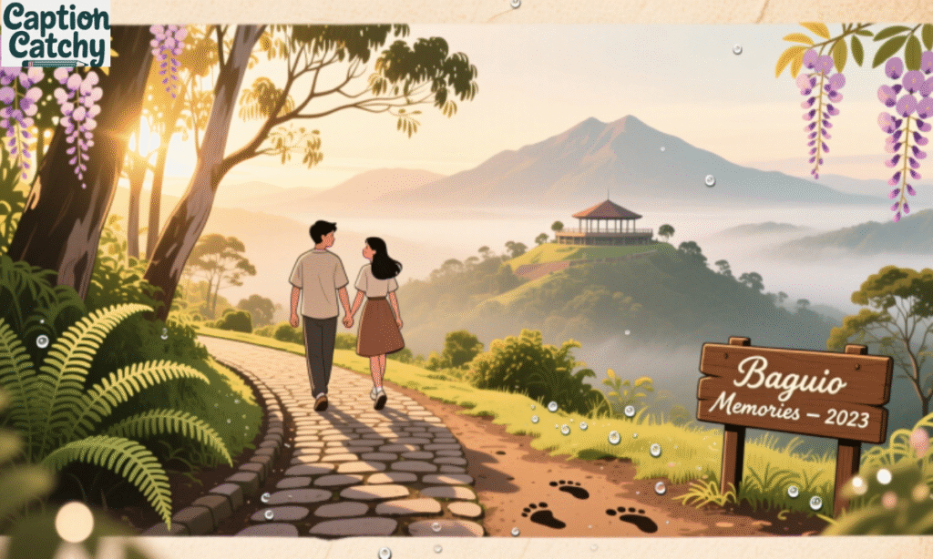 Baguio Travel Memories Captions