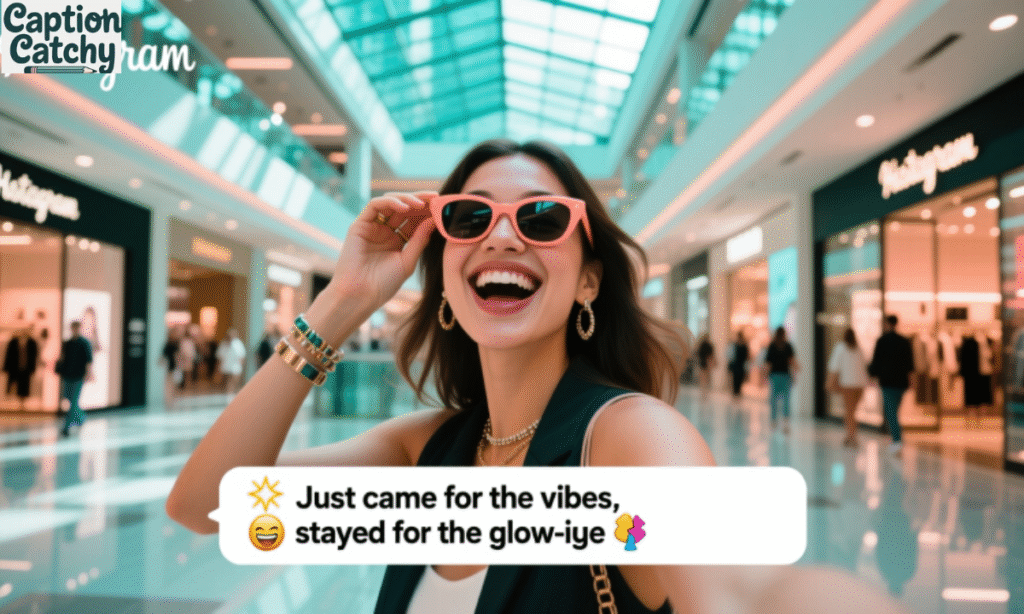 Best Selfie Mall Captions for Instagram Pics