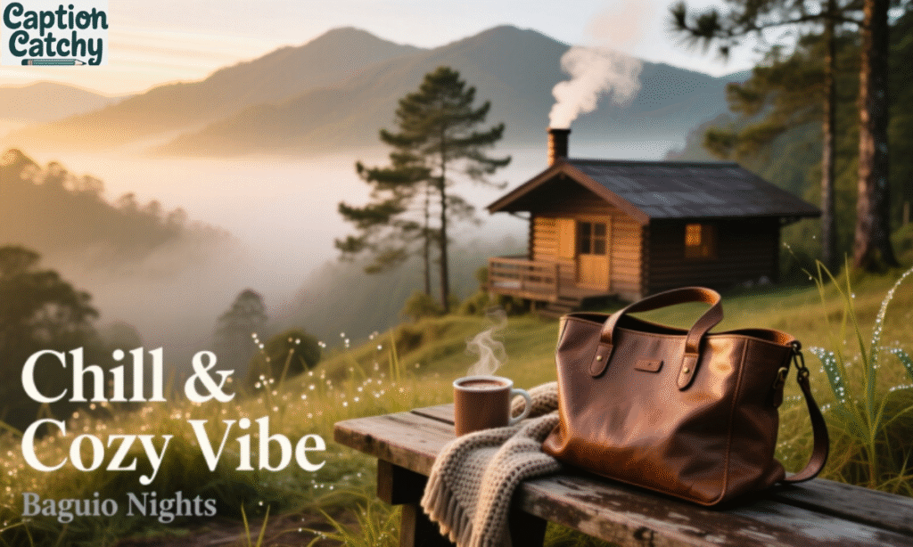Chill & Cozy Vibe Captions for Your Baguio Shots 