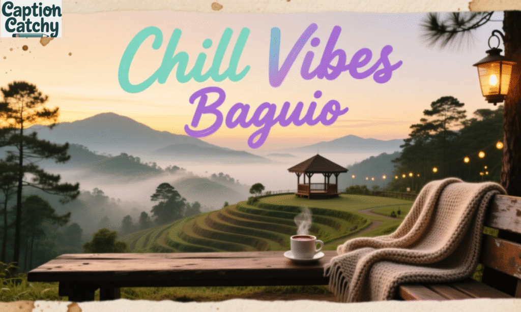 Chill Vibes Baguio Instagram Captions