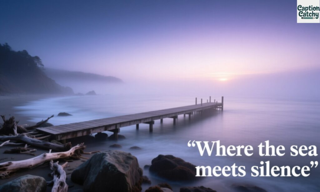 Coastal Fog Captions for Instagram