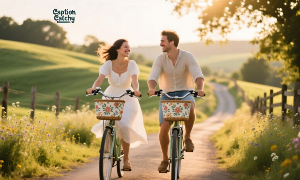 Β Couple Bike Ride Captions for Instagram