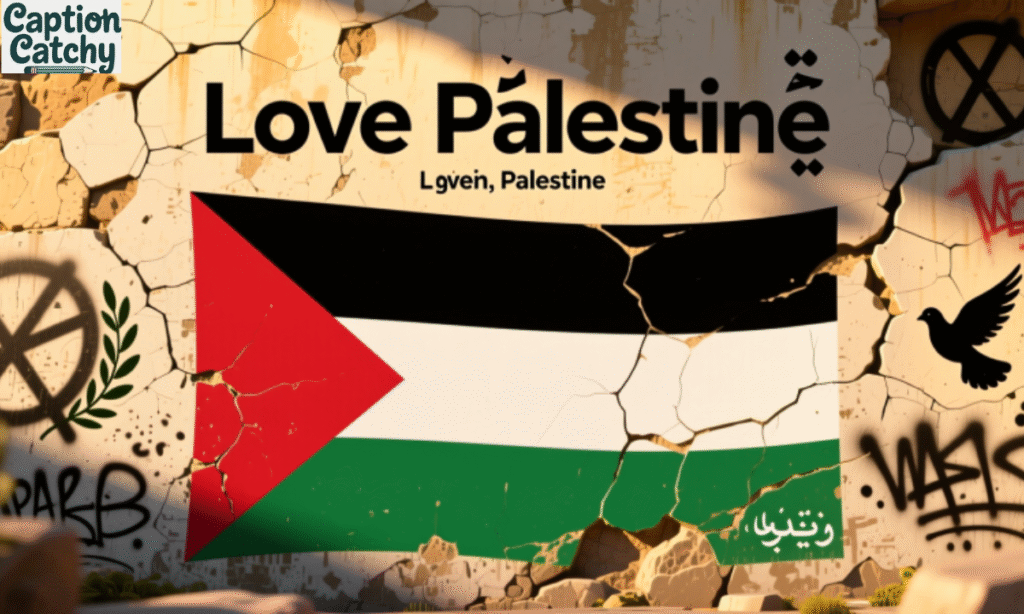 Love Palestine Captions
