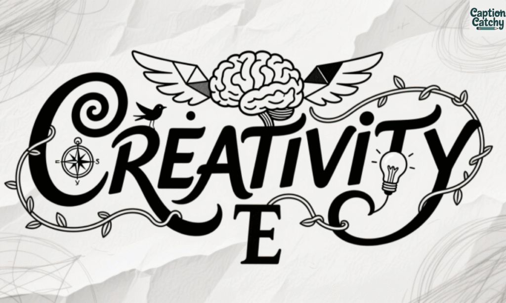 One-Word Drawing Captions That Speak Creativity