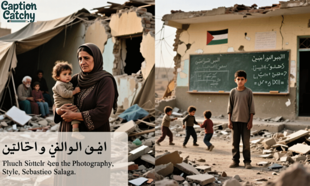 Real Stories and Struggles Palestine Captions