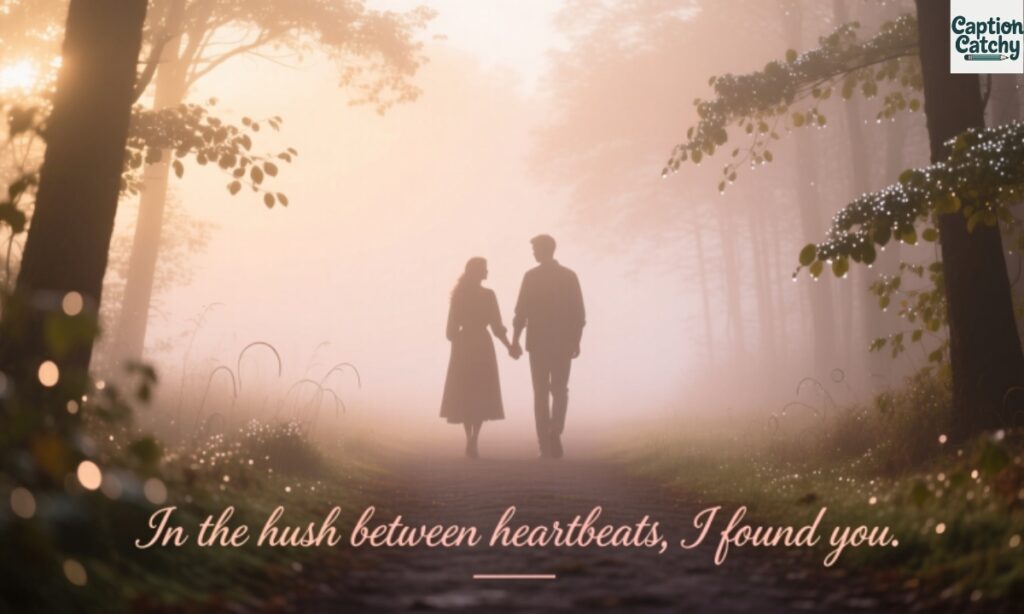 Romantic Fog Captions for Instagram