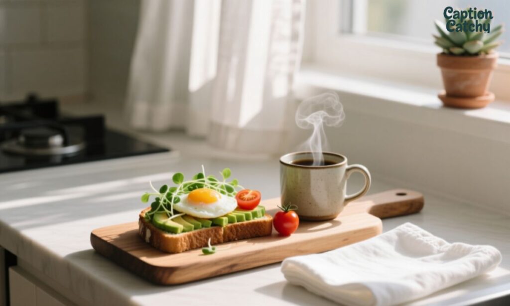 Short Breakfast Captions for Instagram