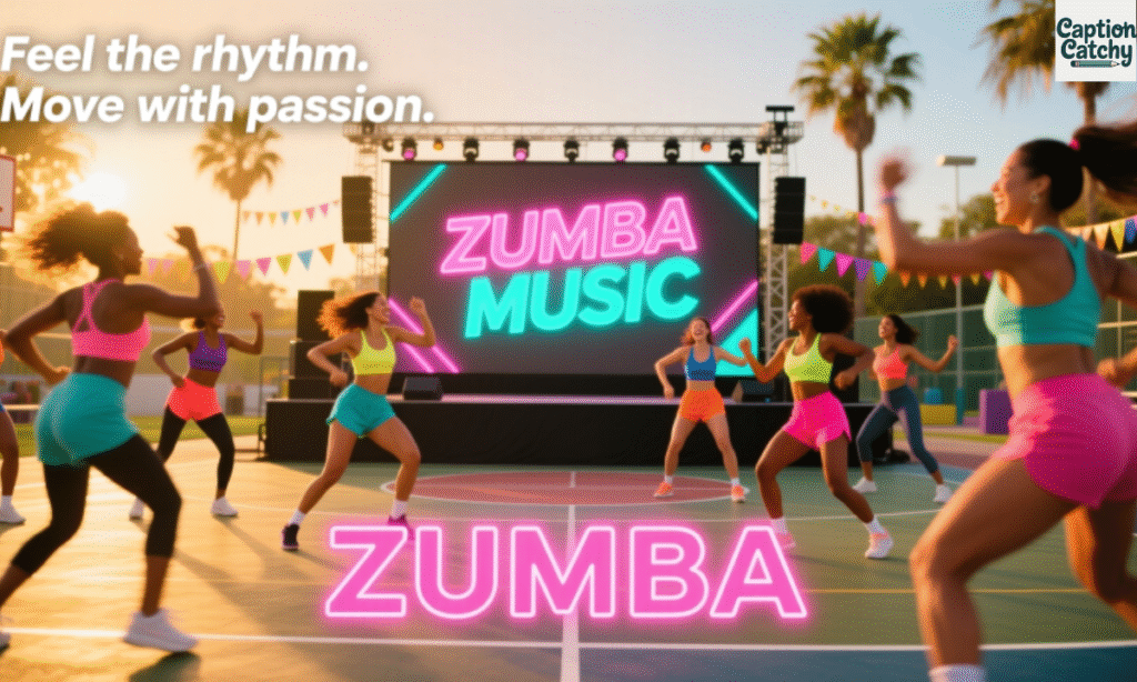 Zumba Music Captions