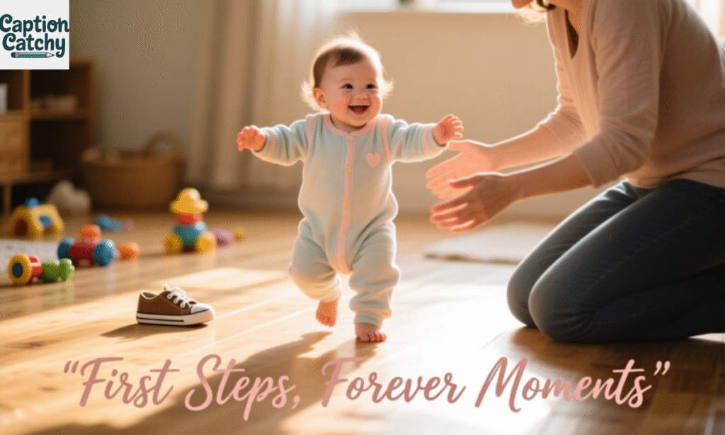Best Baby First Walk Captions for Instagram