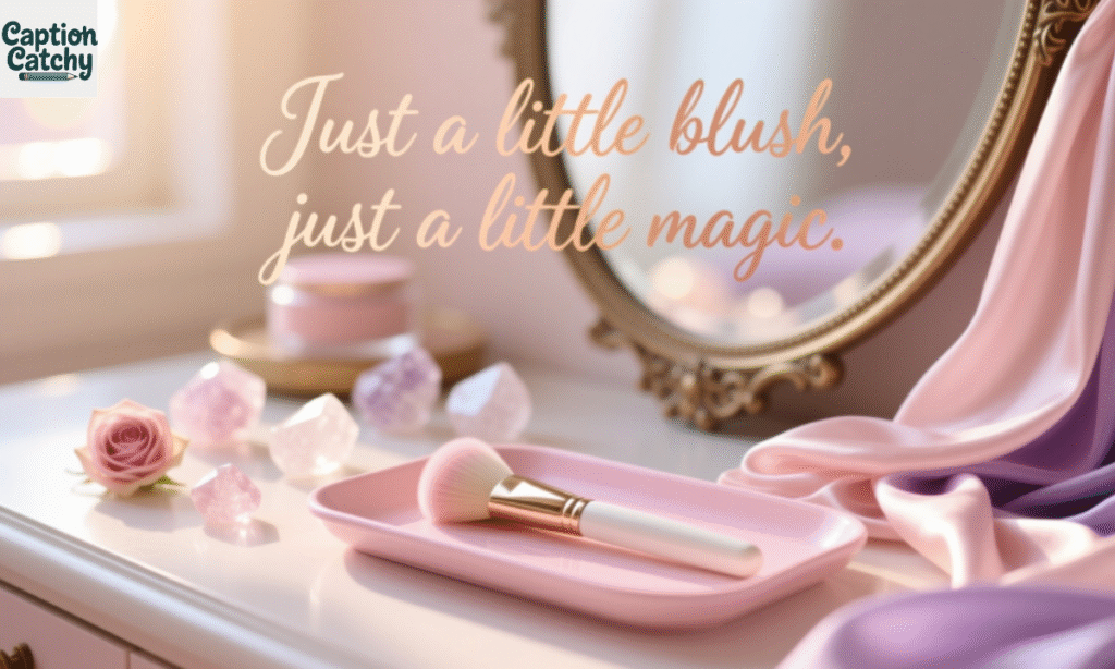 Best Blush Captions for Instagram Posts