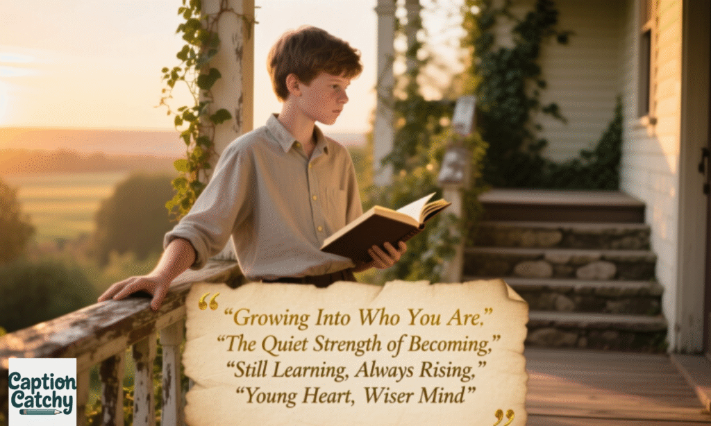 Best Maturity Captions for Boys