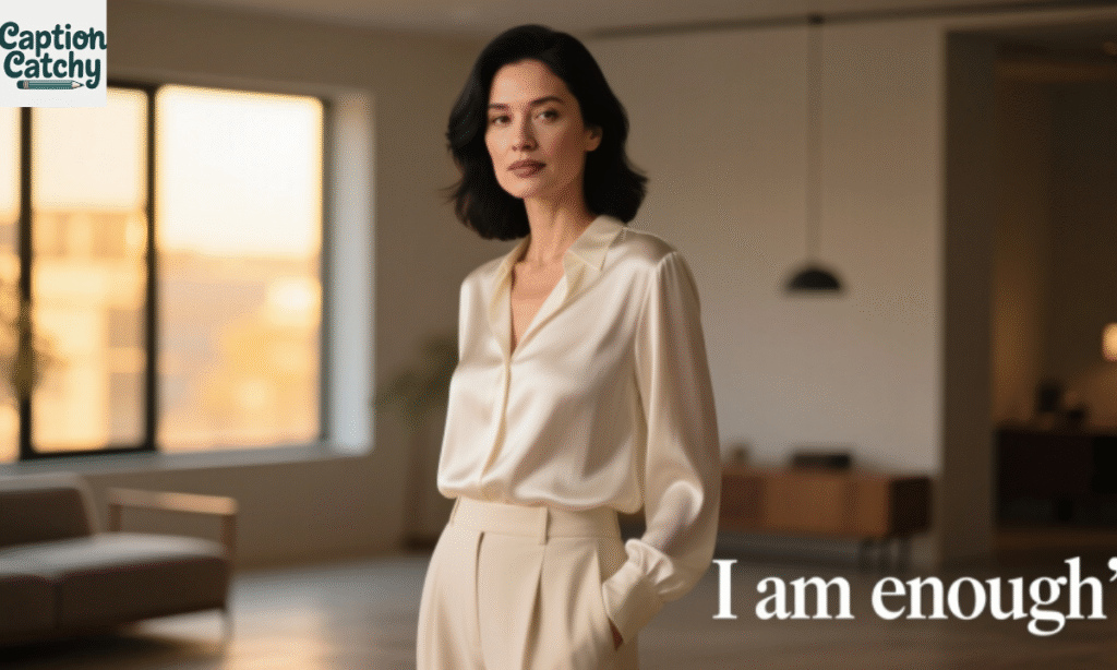 Best Maturity Captions for Self-Love and Confidence