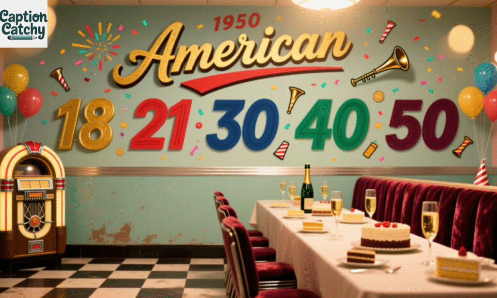 Birthday Captions for Milestone Ages