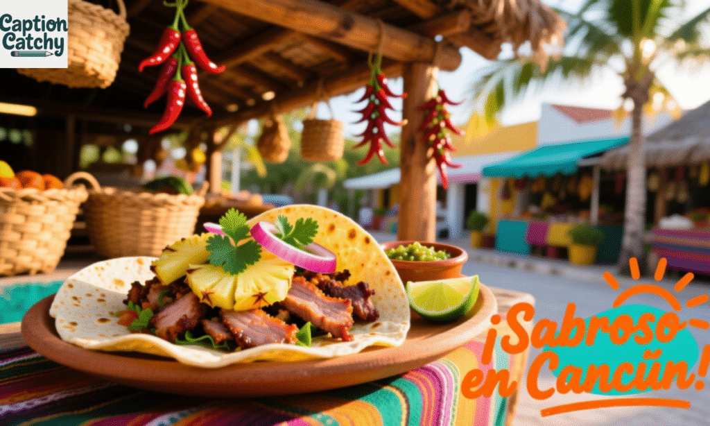 Cancun Food Captions for Instagram