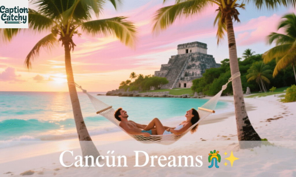 Cancun Trip Captions for Instagram