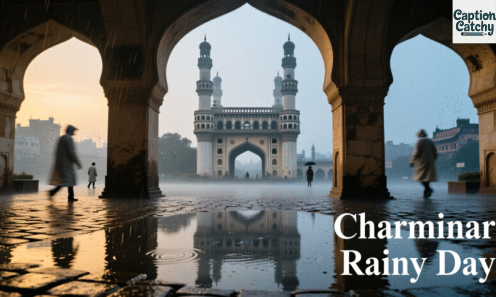 Charminar Rainy Day Captions