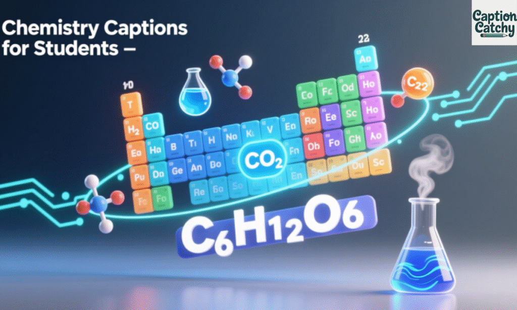 Chemistry Captions for Students