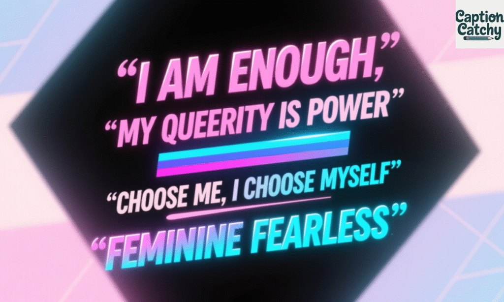 Empowering Sissy Caption Lines