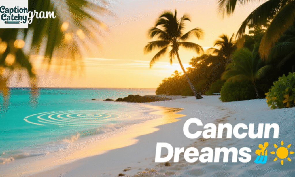 Engaging Cancun Captions for Instagram