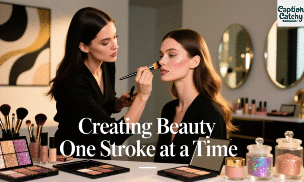 Inspiring Makeup Artist Captions for Instagram