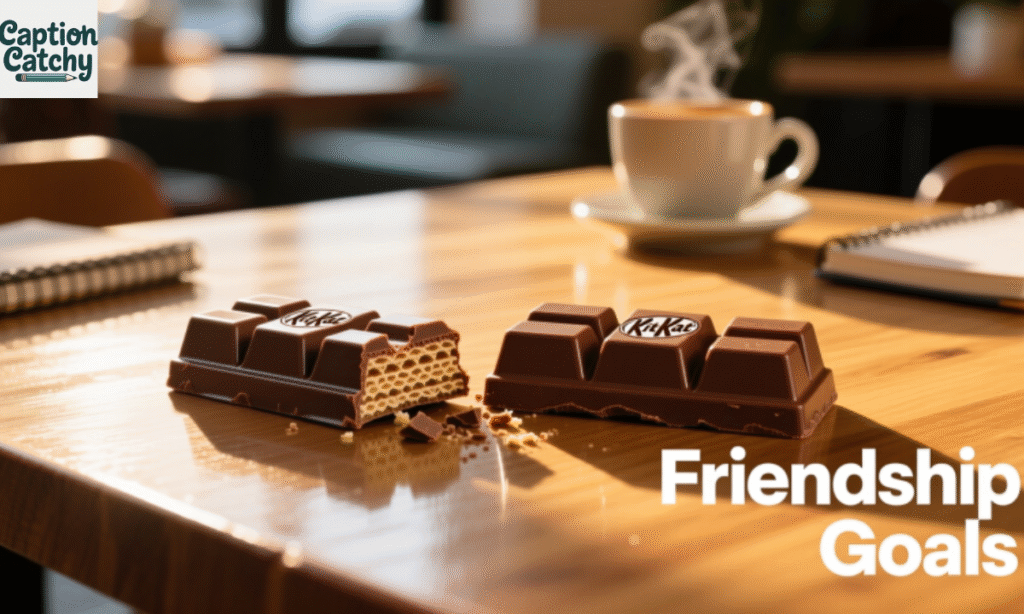 KitKat Captions for Friendship Goals