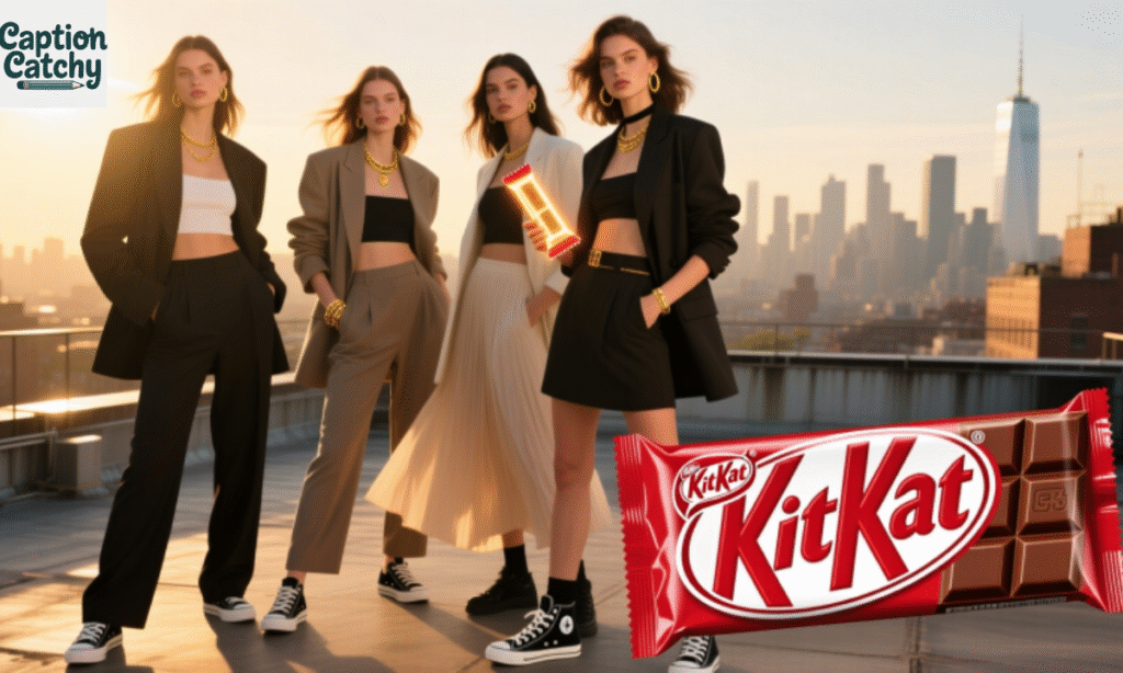 KitKat Captions for Girls with Style