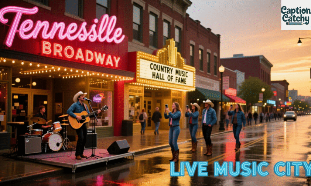 Nashville Broadway Captions