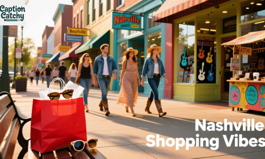 Nashville Shopping Captions