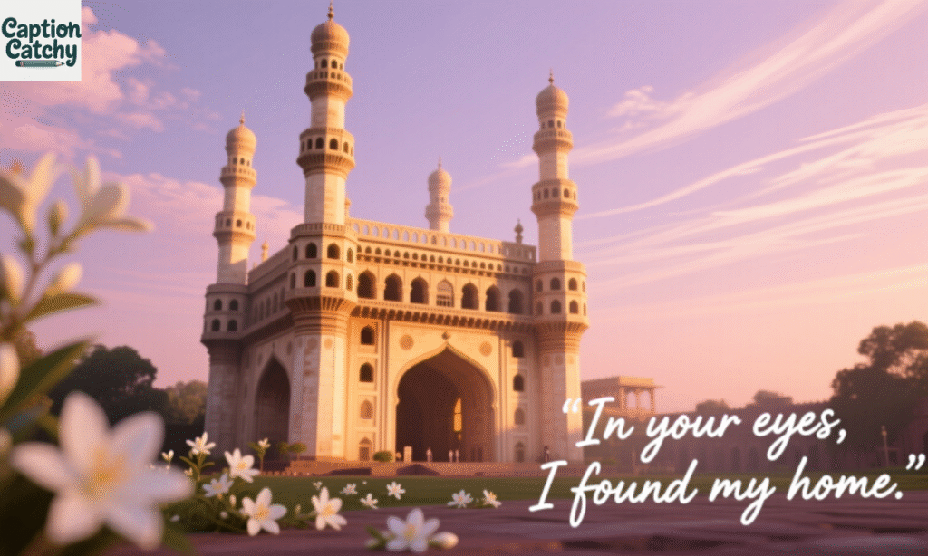 Romantic Charminar Instagram Lines