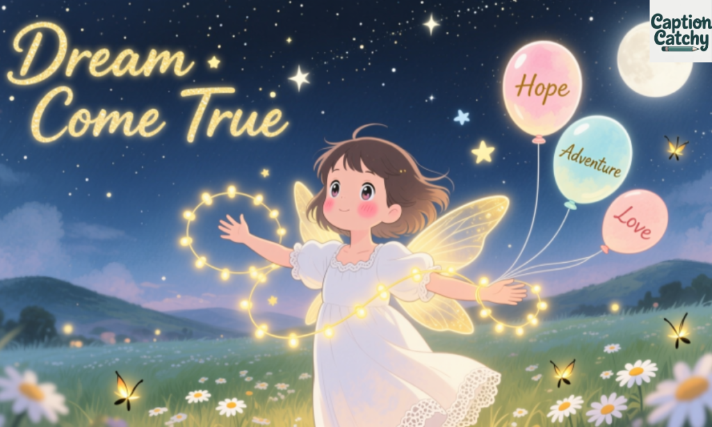 Cute Dream Come True Captions post