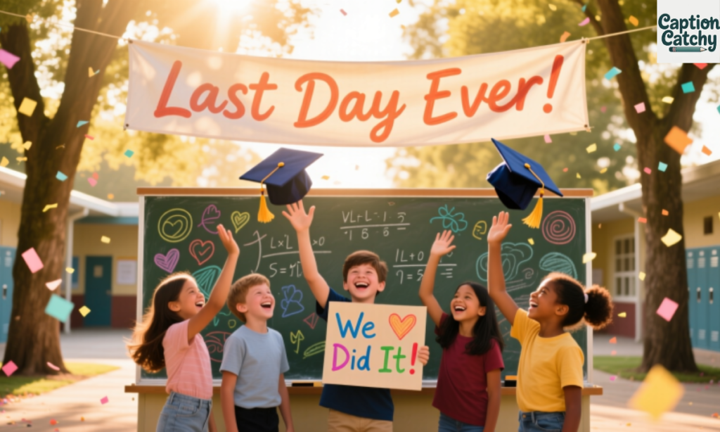 Inspirational Last Day of School Captions