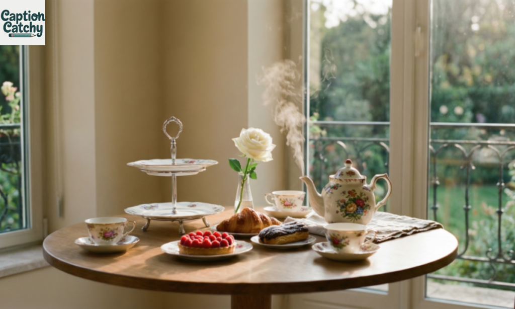 Tea Lover Afternoon Tea Captions post