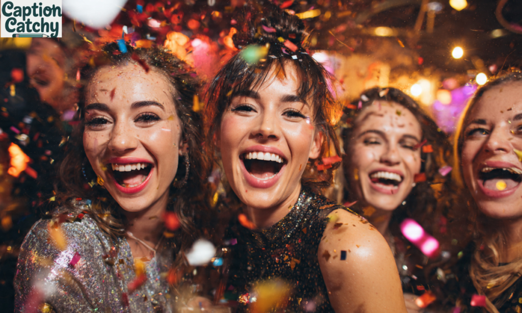 Creative Happy Captions for Party Photos post