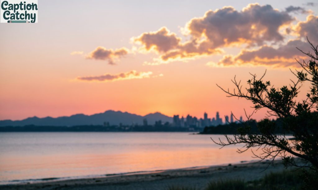 Evening Glow Instagram Captions post