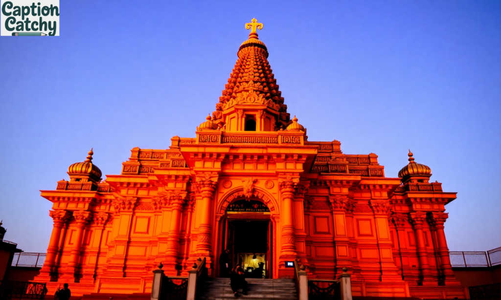 Hindu Temple Captions for Instagram post