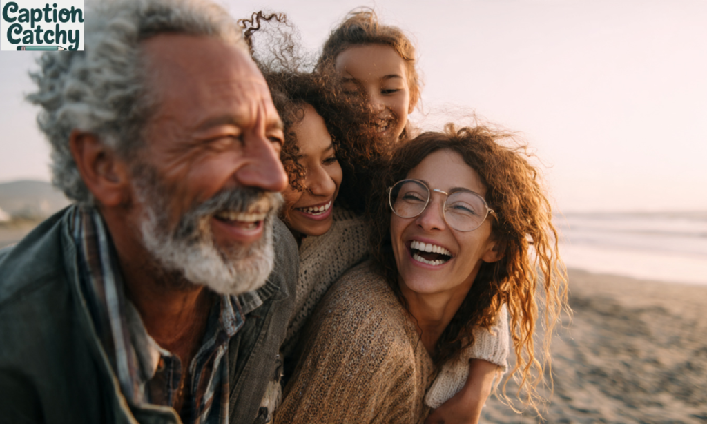 Joyful Captions for Family Memories post