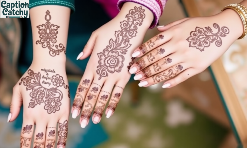 Mehndi Captions for Brideβs Friends and Squad Goals post