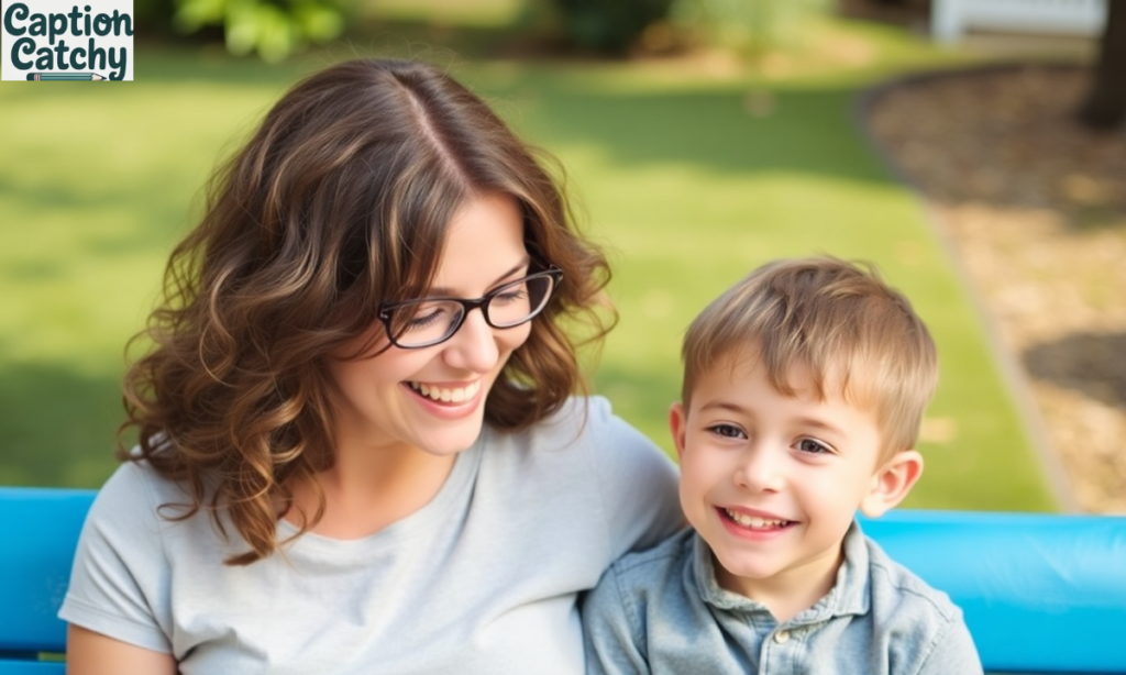 Mom-Son Duo Captions for Fun Moments post