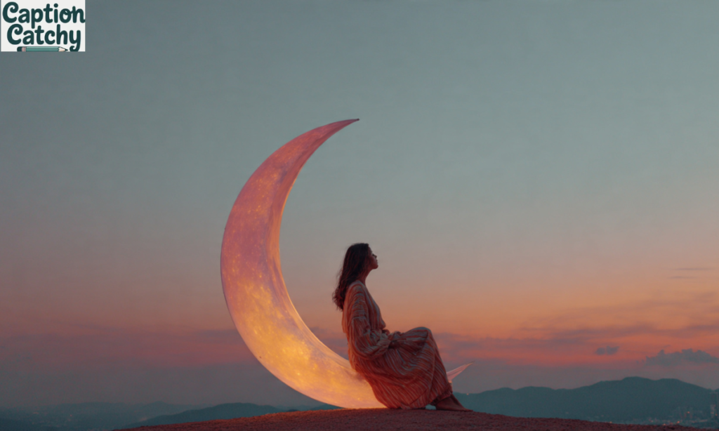 Moon Captions for Instagram for Girls post