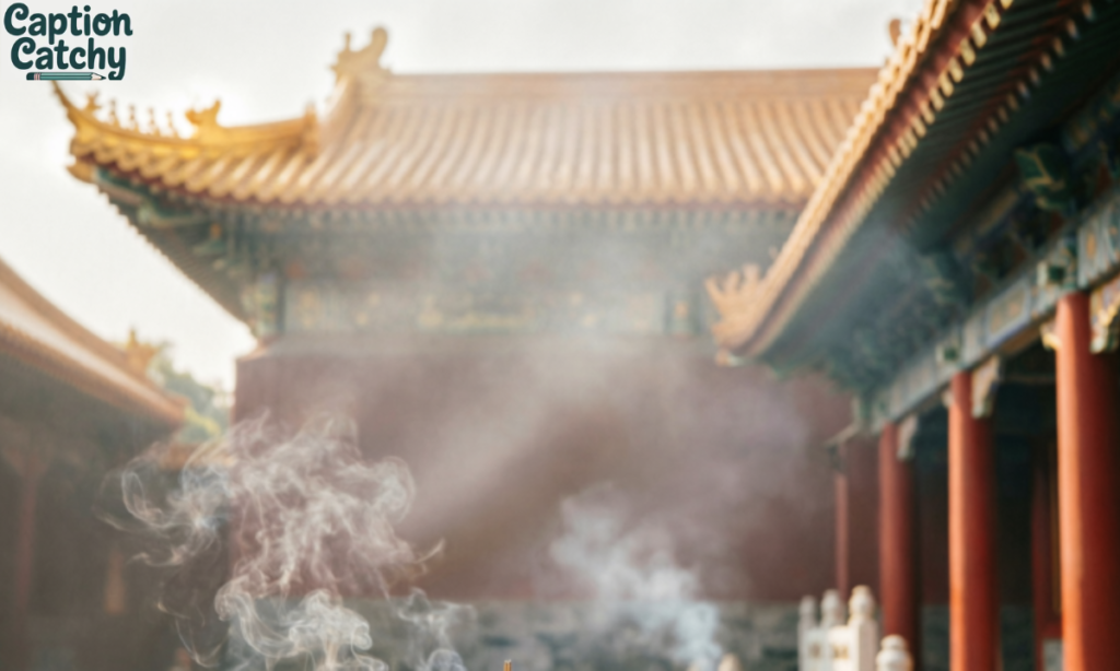 Sacred and Spiritual Temple Captions post