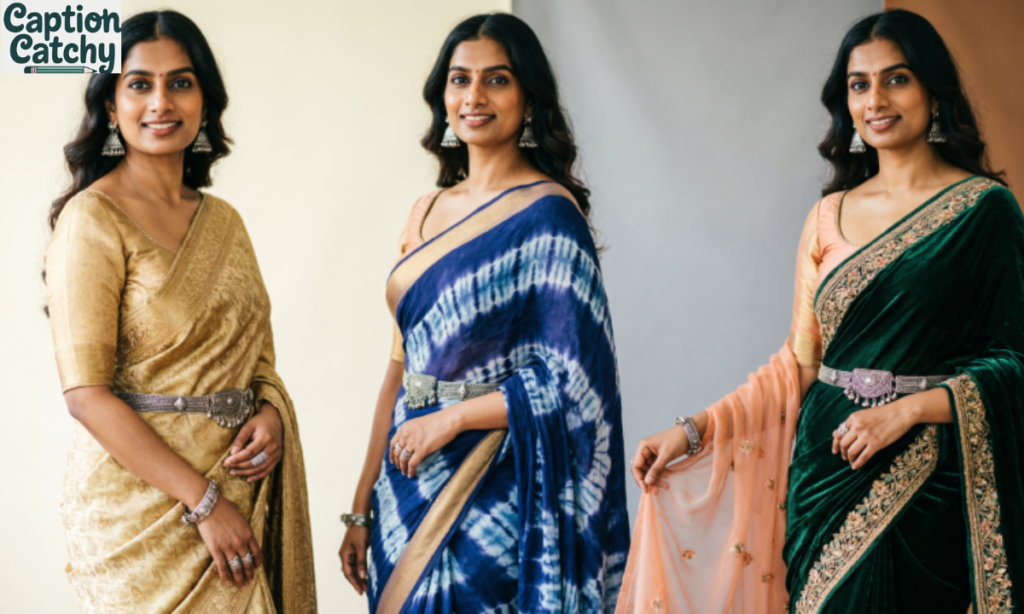 Saree Captions for Instagram in English post