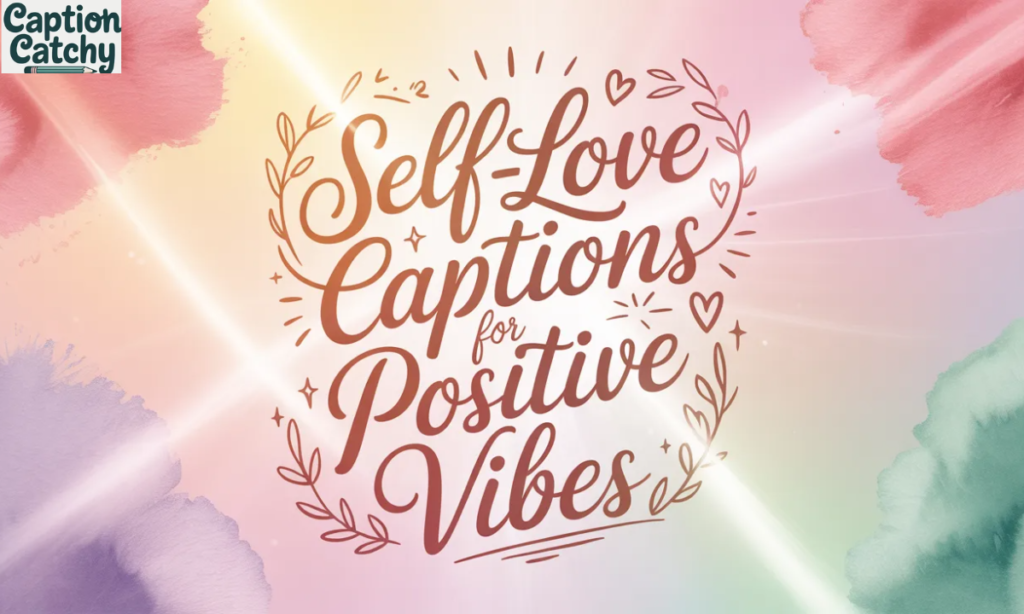 Self-Love Captions for Positive Vibes post