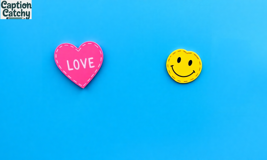 Self-Love Smiley Captions for Positivity post