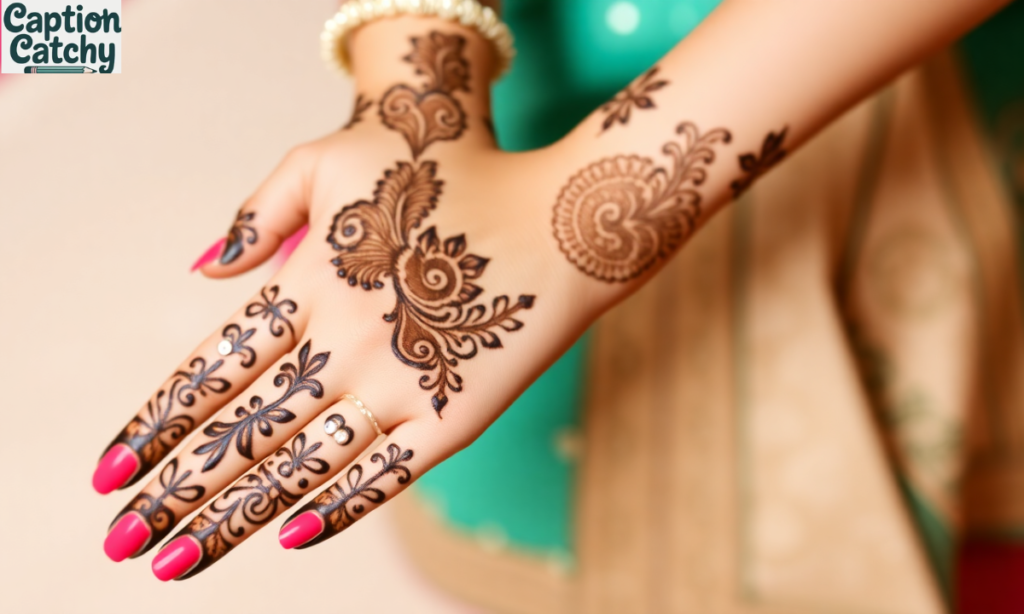 Unique and Engaging Mehndi Captions to Boost Likes post
