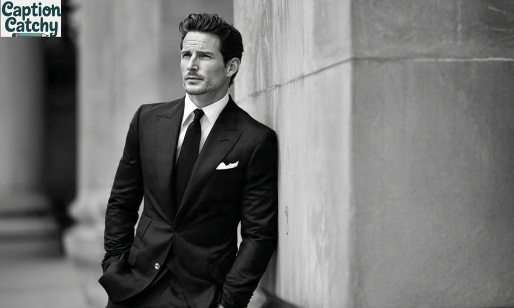 Best Black Suit Captions For Instagram 2026