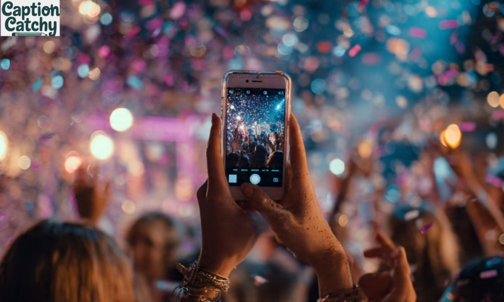 Creative Party Captions for Instagram post