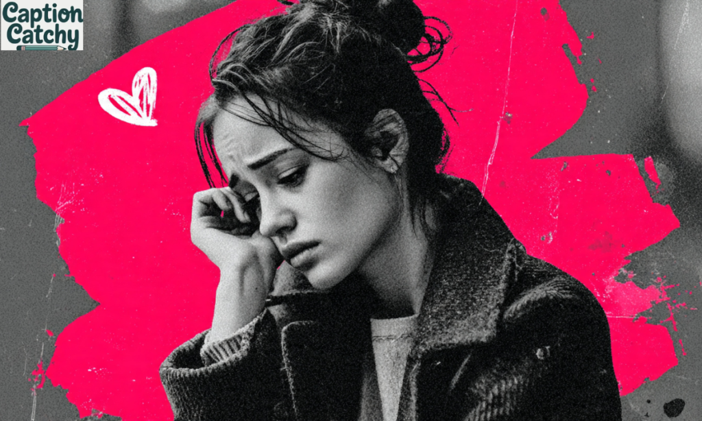 Heartbreaking Captions for Instagram on Fake Love post