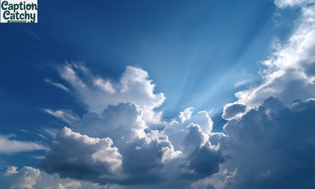 Inspirational Clouds Captions For Instagram post