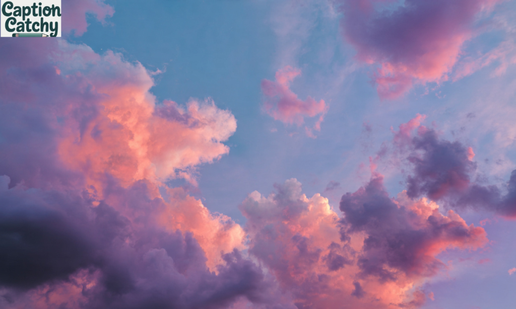 Soft Sky Clouds Captions For Instagram post